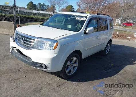 2015 Honda Pilot Touring from USA, damaged, VIN 5FNYF4H9XFB005213